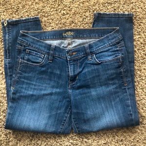 Cropped old navy jeans